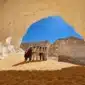A beautiful view of the natural Salt Lakes during a Siwa Oasis and White Desert Tour.