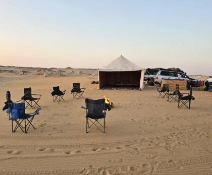 Authentic Bedouin camping experience in Western Desert